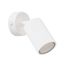 Elegant KARBON white wall lamp, adjustable arm, switch on the rosette thumbnail 2