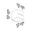 LOBO WALL LAMP BLACK G9 1X40W IP20 thumbnail 4