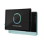 Surface mount docking station with charging function and control function, housing green, glass cover black thumbnail 1