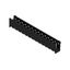 PCB plug-in connector, male header, open side, THT/THR solder connection, 5.08 mm, Number of poles: 14, 180°, Solder pin length (l): 1.5 mm, tinned, black, Box thumbnail 5