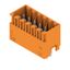 PCB plug-in connector, male header, closed side, THT solder connection, 3.50 mm, Number of poles: 12, 180°, Solder pin length (l): 3.5 mm, tinned, orange, Box thumbnail 4