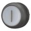 M22S-DRL-W-X1 Illuminated pushbutton actuator, RMQ-Titan, Flush, maintained, White, inscribed 1, Bezel: black thumbnail 2