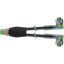 Y-Distributor M12 male / M12 female 90° A-cod. PUR 5x0.34 bk 0.25m thumbnail 2