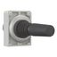 Joystick, Flat Front (drilling dimensions 30.5 mm), vertically momentary, with metal shaft, 2 positions, Metal bezel thumbnail 14