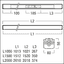 TECTON T LED L1000 WH IP64 - Single luminaire thumbnail 2