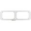 BP-FLP-800-F3A-W Cable entry / flange plate for W=800mm, for F3A, white thumbnail 2
