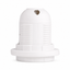 Lamp Holder with Ring E27 White (50pcs bag) thumbnail 1