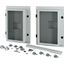 XTMP2N4FCC-XMV-H550W1000 Front cover for 2x NZM4-XMV, fixed, HxW=550x1000mm, IP55, grey thumbnail 1