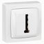 086022 8-contact telephone socket Complete surface-mounted switchgear - white thumbnail 2