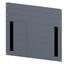 SIVACON, floor, with lateral cable entry, D: 800 mm, W: 800 mm, zinc-plated thumbnail 1