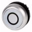 M22-DL-W-X0 Illuminated pushbutton actuator, RMQ-Titan, Flush, momentary, White, inscribed 0, Bezel: titanium thumbnail 1