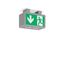 RECHTECK, 4,5 W, aluminium, on/off Ceiling luminaires, L 250 B 125 H 1 thumbnail 2