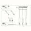 HANGING LAMP LAGOS 3L BLACK GU10 3X40W IP20 thumbnail 4
