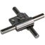 MV clamp StSt f. Rd 10mm with hexagon screw thumbnail 1