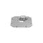 Adapter L 395 B 395 H 120 colour: silver thumbnail 2