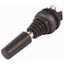 M22S-WRJ4 Joystick, with one operating point per operating direction, With plastic shaft, 4 positions, Bezel: black, maintained thumbnail 1