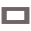 Frame - 1-gang / 4-modules - Niessen logo - Noble - Taupe thumbnail 1