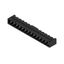 PCB plug-in connector, male header, closed side, THT/THR solder connection, 5.00 mm, Number of poles: 14, 90°, Solder pin length (l): 3.2 mm, tinned, black, Box thumbnail 4