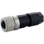 M12 female 0° A-cod. Push-In 5-pol., 0,14 - 0,75mm², 4 - 8mm thumbnail 1