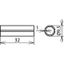 Cupal sleeve, exterior material: Cu, interior material: Al, 35mm² L 32 thumbnail 2
