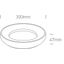 WHITE PLAFO 25W WW IP40 100-240V thumbnail 4