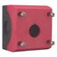 Surface mounting enclosure, black, red cover thumbnail 8