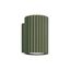 GREEN WALL LAMP WITH ELEGANT GROOVES ON THE LAMPSHADE FROM THE KARBON OLIVE GREEN SERIES thumbnail 1