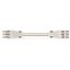 pre-assembled interconnecting cable;Eca;Socket/plug;white thumbnail 2
