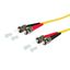 OpDAT patch cord 2xST/2xST OS2, 3.0 m thumbnail 1