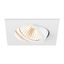 NEW TRIA® UNIVERSAL 68, recessed ceiling light, 2500/3000/4000K, 38°, IP 20, square, white thumbnail 1