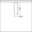 P-INF SC R70 900-930 LDO VFL-AL WH - LED surface-mount ceiling luminaire thumbnail 3