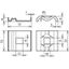 Contact plate 4-50mm² a. double cleat Rd 8-10mm with square hole 9x9mm thumbnail 2