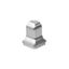 GLENOS corner connector OUTSIDE, 90°, for Alu Profile, grey thumbnail 1
