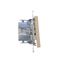 SOON ON SALE, double socket outlet with earthing for IP44 version with frame seal, with shutters, (module), Simon 24, IP20/IP44, 16A, cashmere thumbnail 1