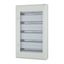 BF-OT-5/120-G-C Complete surface-mounted flat distribution board with window, grey, 24 SU per row, 5 rows, type C thumbnail 2
