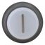 M22S-DRLH-W-X1 Illuminated pushbutton actuator, RMQ-Titan, Extended, maintained, White, inscribed 1, Bezel: black thumbnail 9