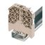 End bracket, Light Grey, TS 32, V-0, Wemid, Width: 12.2 mm, 130 °C thumbnail 1