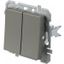 SWITCH 2GANG-1WAY 10AX 250V~ TI XO 4415012 thumbnail 2