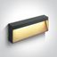 ANTHRACITE WALL LIGHT 6W CCTV IP65 DARK LIGHT 230V thumbnail 1