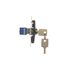 Single socket outlet without earthing, with shutters, beige, 16A thumbnail 1