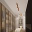 CEILING LAMP FOR DINING ROOM CARBON MOVABLE GOLDEN SPOTLIGHTS ON GU10 thumbnail 7