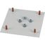 XAS3-3 Cover, cut out for circuit breaker, NZM3, 3p, grey thumbnail 4