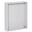 TW304SB Wall-mounting cabinet, Field width: 3, Rows: 4, 650 mm x 800 mm x 350 mm, Isolated (Class II), IP30 thumbnail 1
