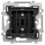 Base for a double push button, with LEDs and comfort sensors, 71 x 71 thumbnail 2