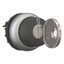 M22-WRS-MS8 Key-operated actuator, maintained, 2 positions, MS8, Key withdrawable: 0, I, Bezel: titanium thumbnail 6