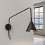 Wall lamp NOX 1 black with a switch thumbnail 3