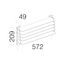LAMELLARE SCHERM.FORUM XS 27 RAL7021 thumbnail 1
