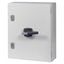 DMV-400/3/SE5/P-G Switch-disconnector, DMV, 400 A, 3 pole, STOP function, with grey knob, in steel enclosure, 11 mm connection bore thumbnail 4