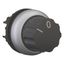 M22-WR Changeover switch, RMQ-Titan, With rotary head, maintained, 2 positions, inscribed, Bezel: titanium thumbnail 4