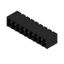 PCB plug-in connector, male header, closed side, THT/THR solder connection, 3.81 mm, Number of poles: 9, 90°, Solder pin length (l): 3.2 mm, tinned, black, Box thumbnail 4